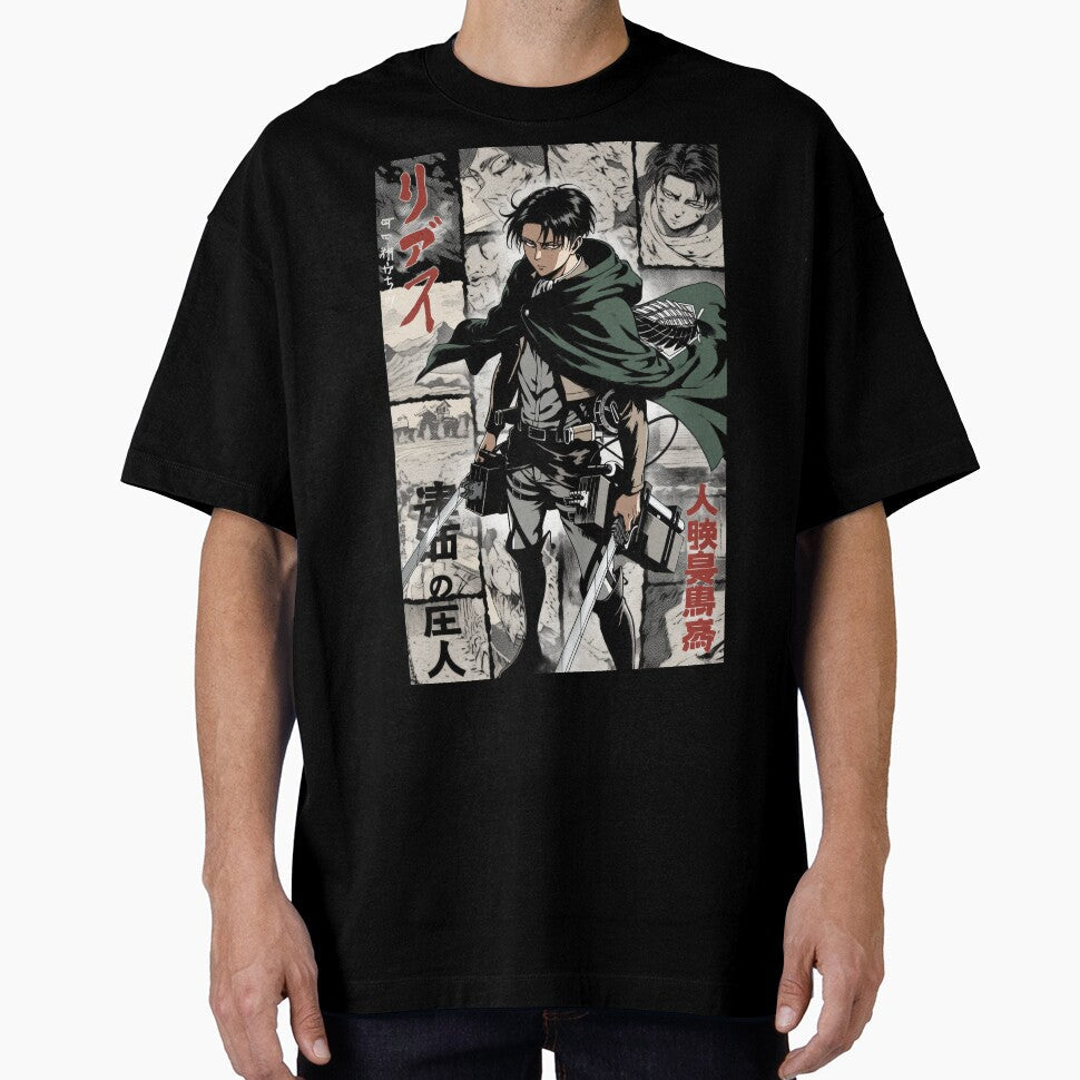 Levi Ackerman Manga Panel by AnimeArsenalPrints Unisex T-shirt, Sweatshirt, Hoodie, Long Sleeve Tee - T-Shirt, Sweatshirt, Hoodie