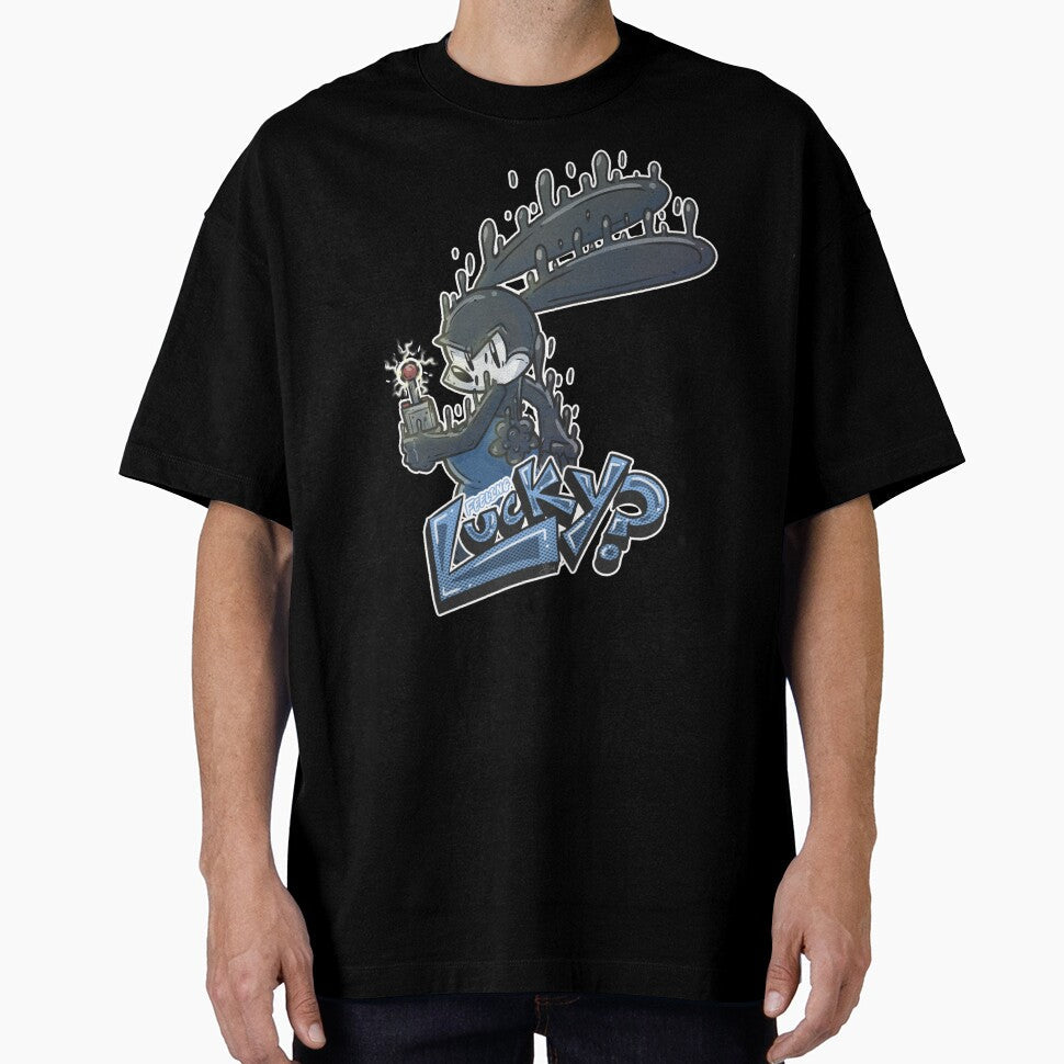 Feeling Lucky - Oswald by MynnuB Unisex T-shirt, Sweatshirt, Hoodie, Long Sleeve Tee - T-Shirt, Sweatshirt, Hoodie