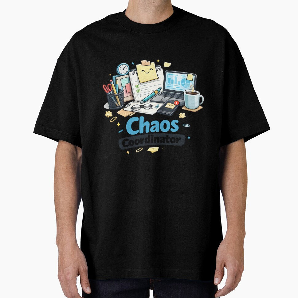 Chaos Coordinator Office Design  Fun office motif for project managers, colleagues & coffee lovers by Hischers Solution - T-Shirt, Sweatshirt, Hoodie