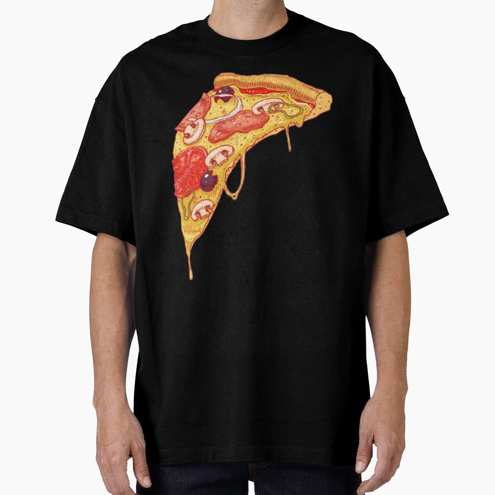 Pizza Slice Yummy by IshitaPoint Unisex T-shirt, Sweatshirt, Hoodie, Long Sleeve Tee - T-Shirt, Sweatshirt, Hoodie