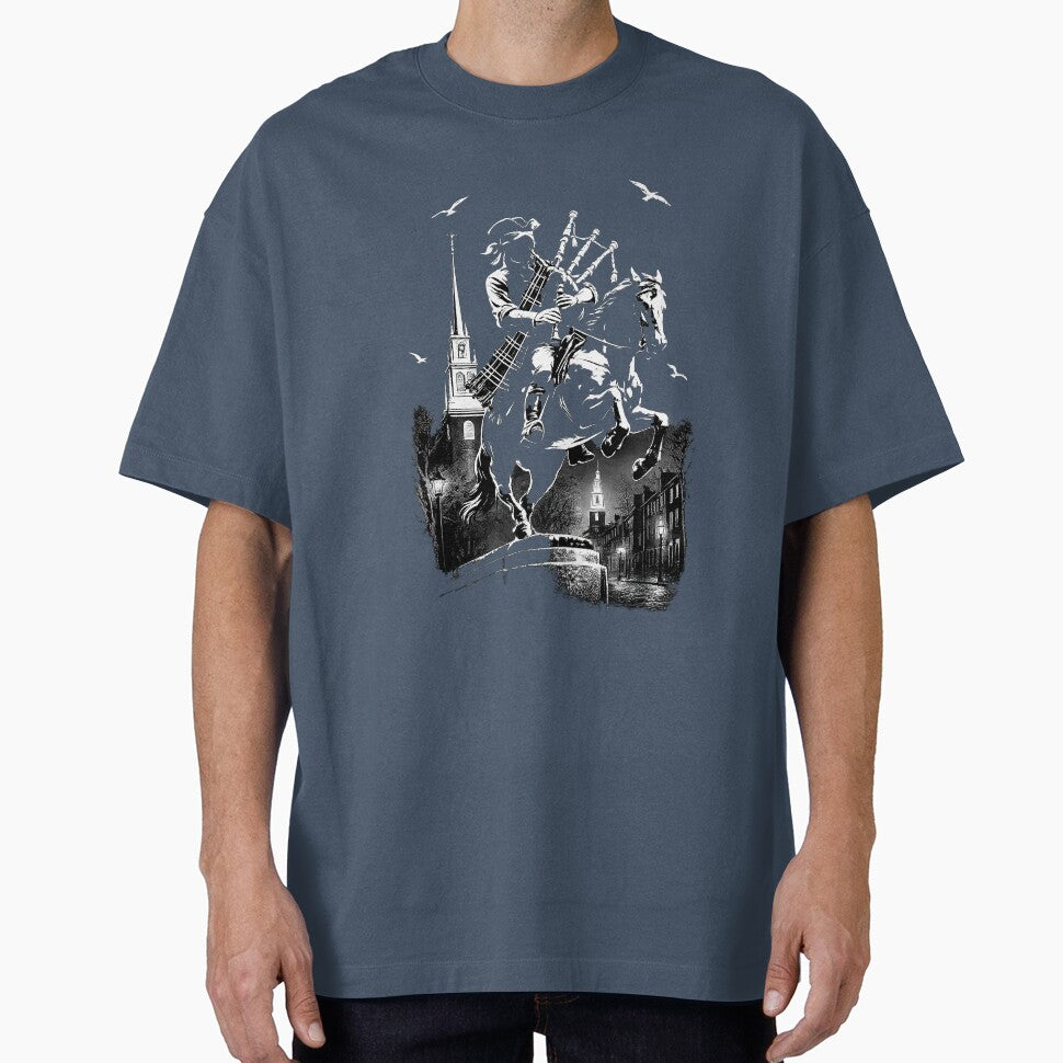 Scottish Paul Revere Statue: World Cup by PyxieZen Unisex T-shirt, Sweatshirt, Hoodie, Long Sleeve Tee - T-Shirt, Sweatshirt, Hoodie