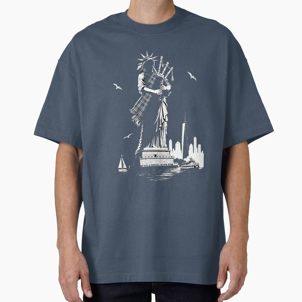 Scottish Statue Of Liberty: World Cup by PyxieZen Unisex T-shirt, Sweatshirt, Hoodie, Long Sleeve Tee - T-Shirt, Sweatshirt, Hoodie