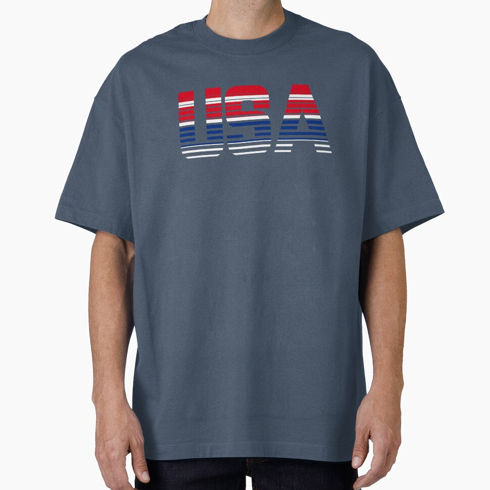 Retro USA by lasthope07 Unisex T-shirt, Sweatshirt, Hoodie, Long Sleeve Tee - T-Shirt, Sweatshirt, Hoodie