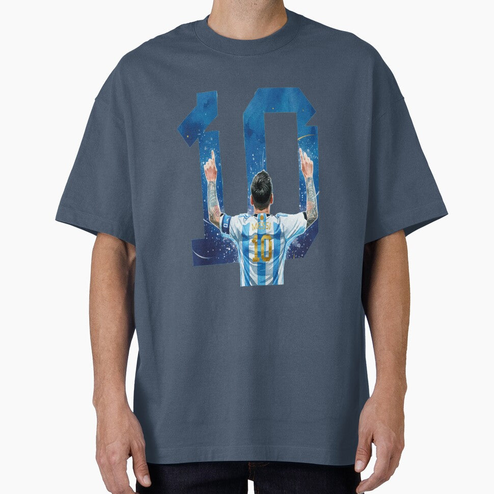Messi 10 Argentina by DofinaSur Unisex T-shirt, Sweatshirt, Hoodie, Long Sleeve Tee - T-Shirt, Sweatshirt, Hoodie