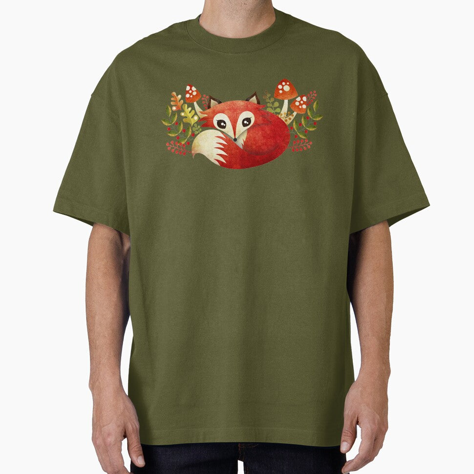 Lazy Foxy by sandygrafik Unisex T-shirt, Sweatshirt, Hoodie, Long Sleeve Tee - T-Shirt, Sweatshirt, Hoodie