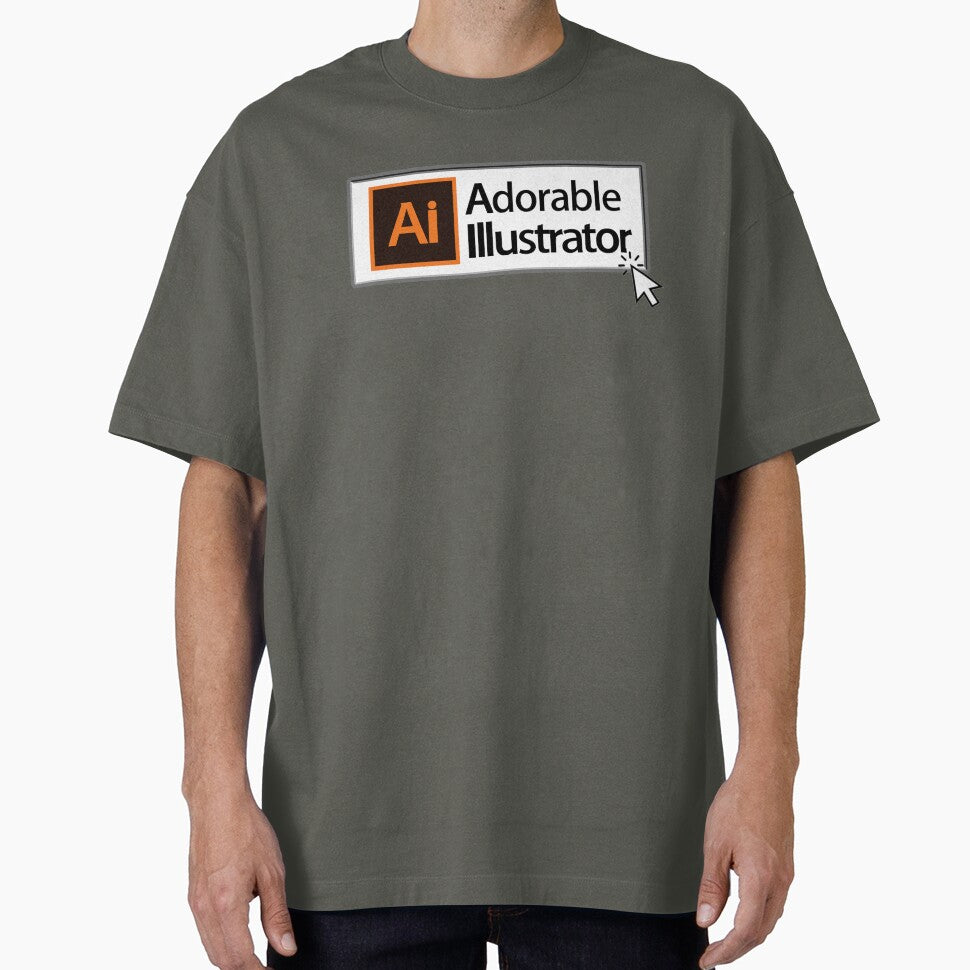 Adorable Illustrator by Silly Side Hustles Unisex T-shirt, Sweatshirt, Hoodie, Long Sleeve Tee - T-Shirt, Sweatshirt, Hoodie