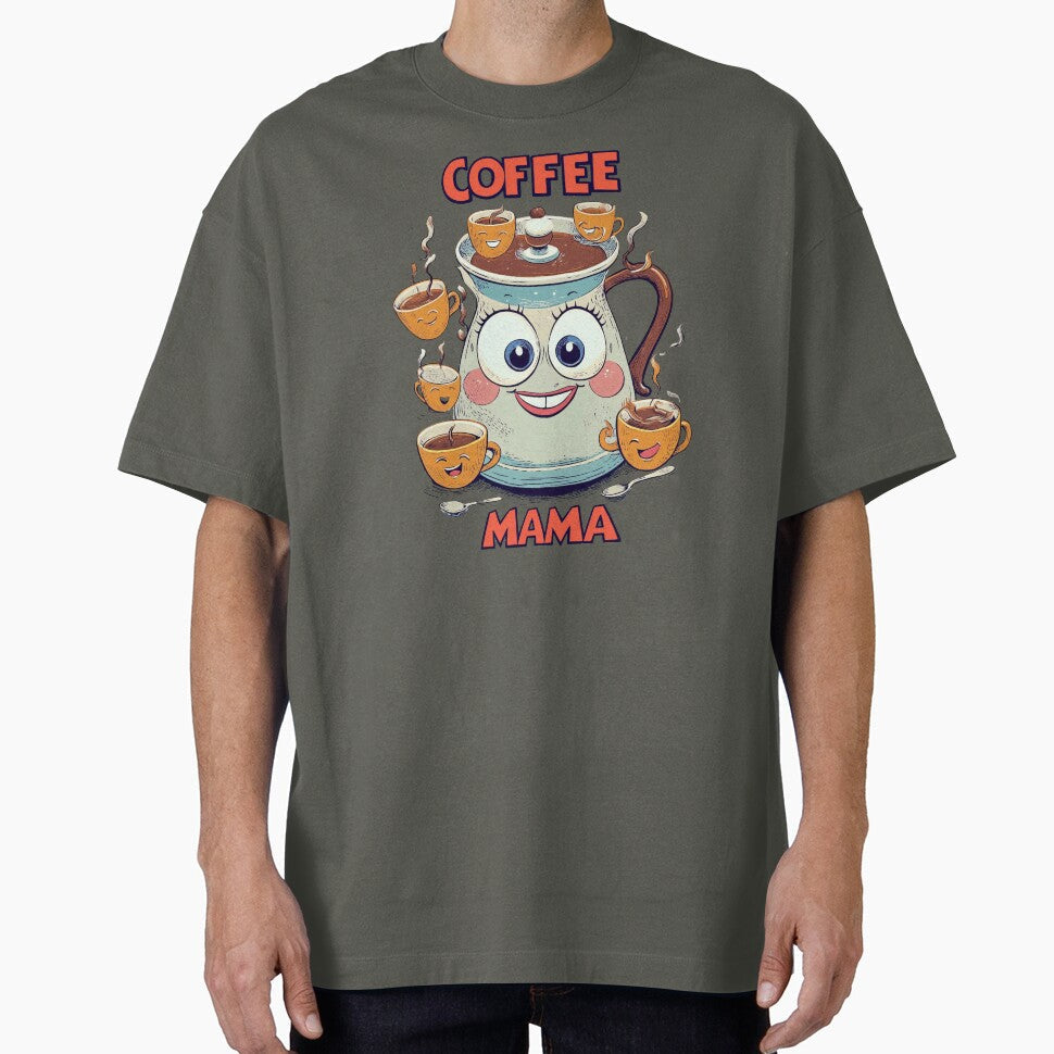 Mama Loves Coffee by uncledougie Unisex T-shirt, Sweatshirt, Hoodie, Long Sleeve Tee - T-Shirt, Sweatshirt, Hoodie