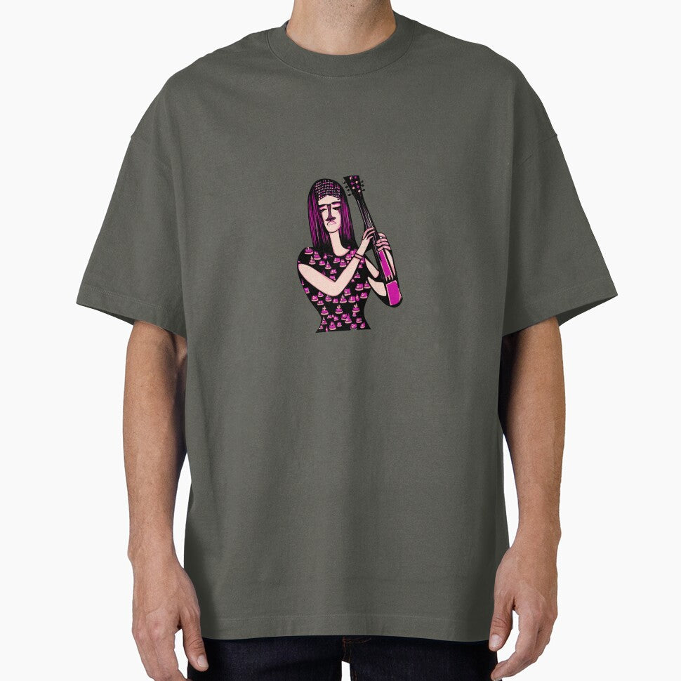 "Electric Pizza Party: A Violin Performance by a Fashionable Musician" by FunnyShopGirl Unisex T-shirt, Sweatshirt, Hoodie, Long Sleeve Tee - T-Shirt, Sweatshirt, Hoodie