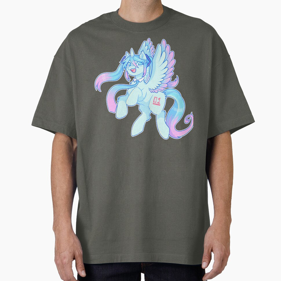 HATSUNE MIKU PONY by Circecil Unisex T-shirt, Sweatshirt, Hoodie, Long Sleeve Tee - T-Shirt, Sweatshirt, Hoodie