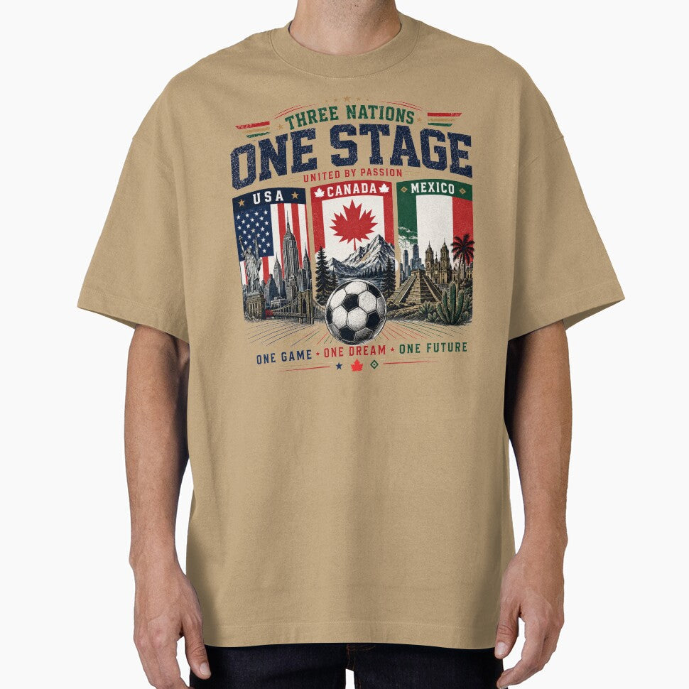 Copy of Soccer Fans 2026 Canada, USA, Mexico by legendaryskins Unisex T-shirt, Sweatshirt, Hoodie, Long Sleeve Tee - T-Shirt, Sweatshirt, Hoodie