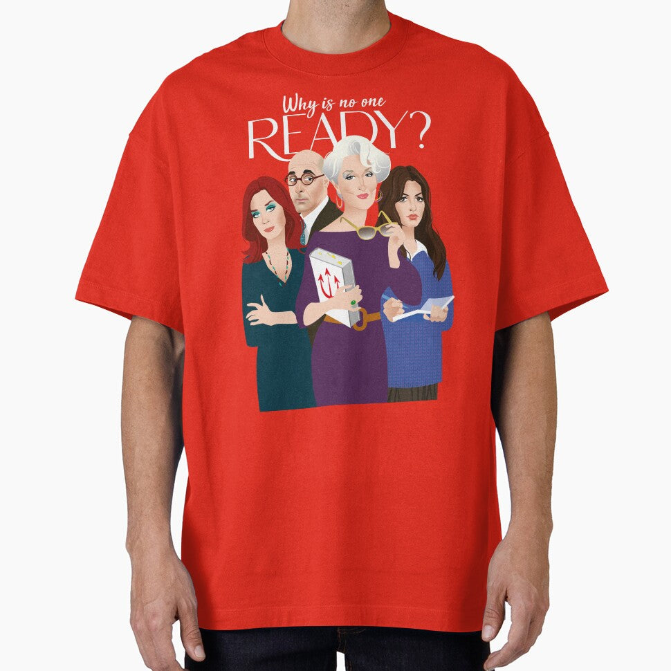 Why is no one READY? by AleMogolloArt Unisex T-shirt, Sweatshirt, Hoodie, Long Sleeve Tee - T-Shirt, Sweatshirt, Hoodie