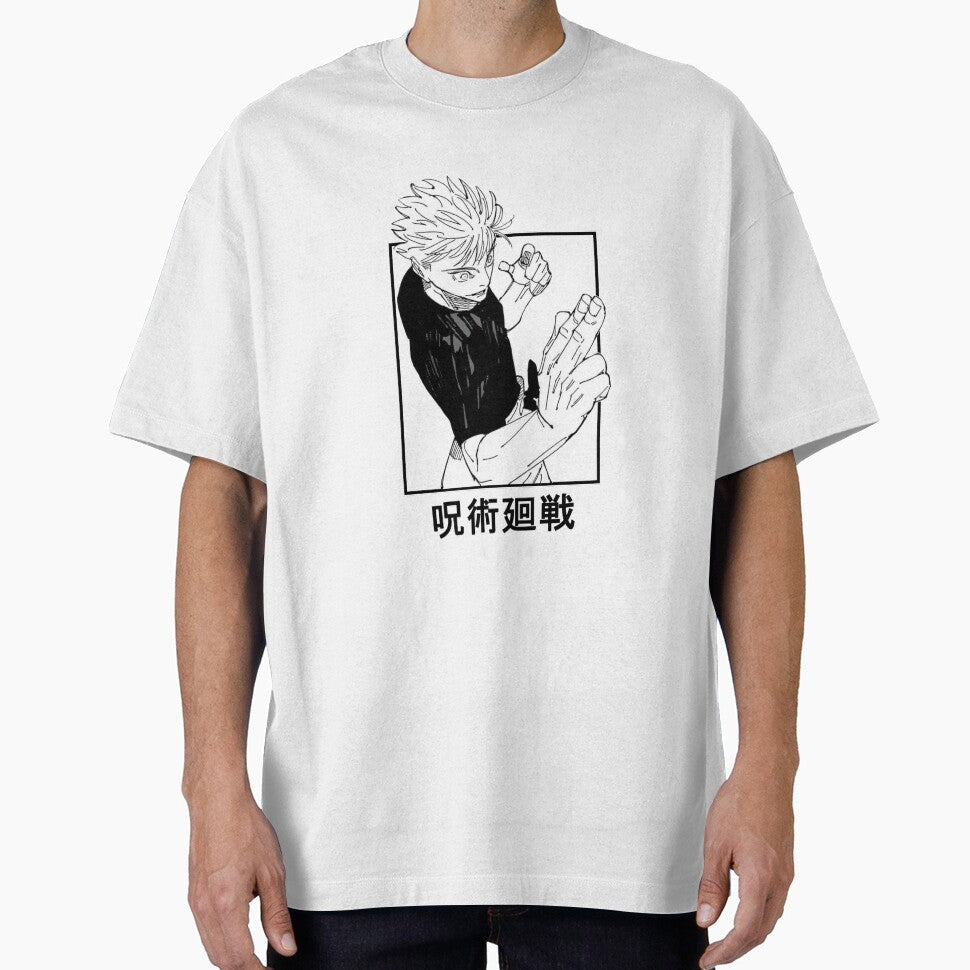 Gojo Satoru by MrDreeyk Unisex T-shirt, Sweatshirt, Hoodie, Long Sleeve Tee - T-Shirt, Sweatshirt, Hoodie