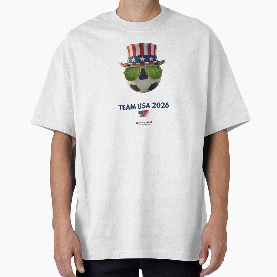 Soccer Fan Gear: Team USA 2026 by Soccertees Lab Unisex T-shirt, Sweatshirt, Hoodie, Long Sleeve Tee - T-Shirt, Sweatshirt, Hoodie