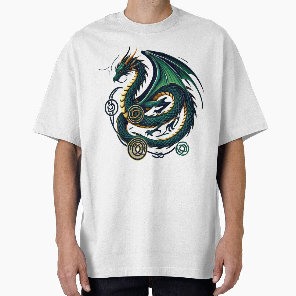 Celtic Dragon Knot  Gaelic Mythology Art, Bold Fantasy Design by CrazyGirlllc Unisex T-shirt, Sweatshirt, Hoodie, Long Sleeve Tee - T-Shirt, Sweatshirt, Hoodie