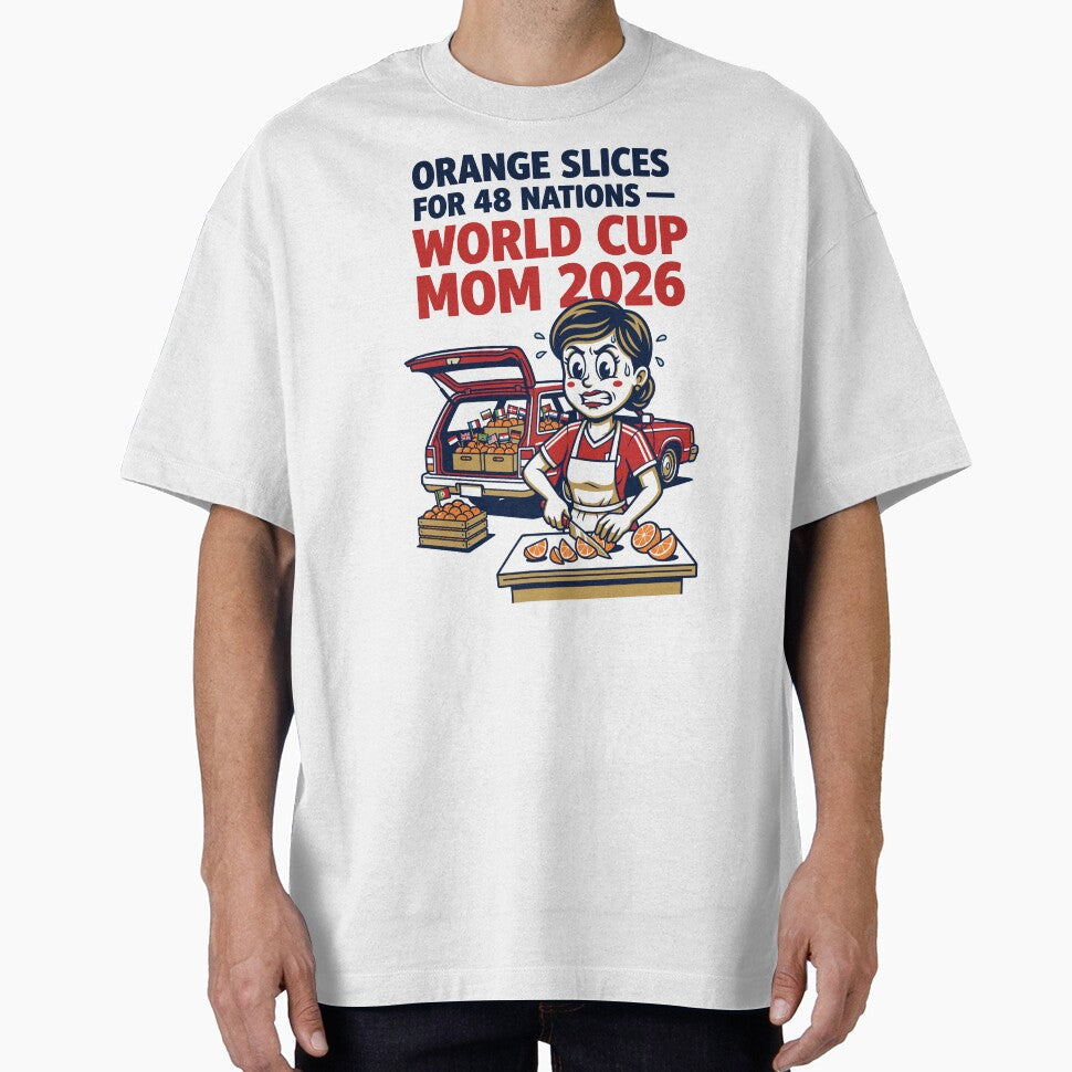 Orange Slices for 48 Nations Soccer Mom V1 by 1RSN Unisex T-shirt, Sweatshirt, Hoodie, Long Sleeve Tee - T-Shirt, Sweatshirt, Hoodie