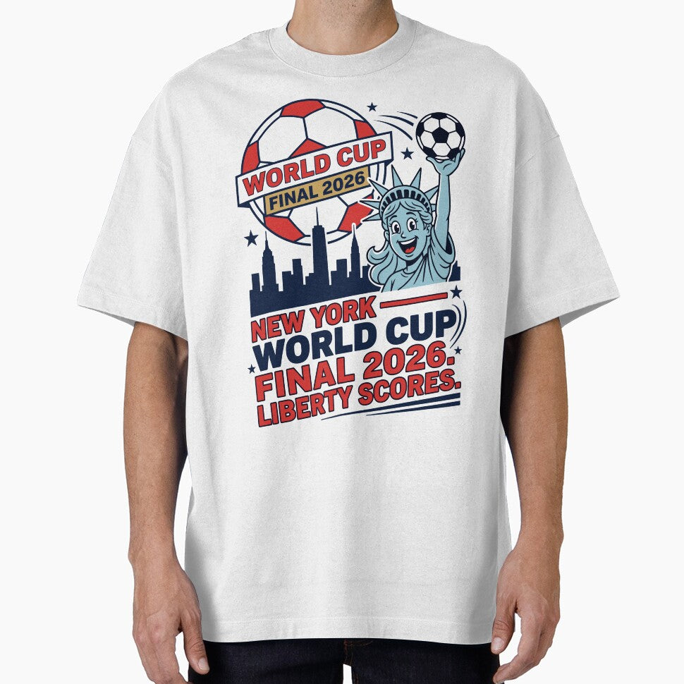 New York Soccer Final 2026  Liberty Scores V1 by 1RSN Unisex T-shirt, Sweatshirt, Hoodie, Long Sleeve Tee - T-Shirt, Sweatshirt, Hoodie