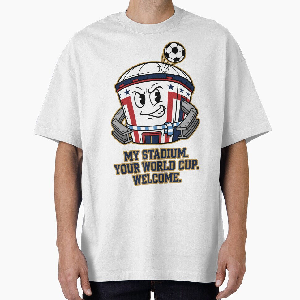 My Stadium Your Soccer Welcome V2 by 1RSN Unisex T-shirt, Sweatshirt, Hoodie, Long Sleeve Tee - T-Shirt, Sweatshirt, Hoodie