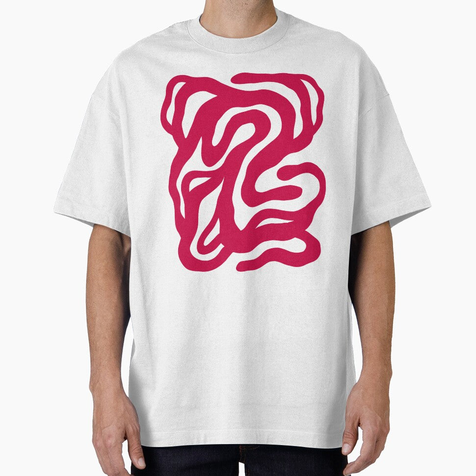 Abstract Fluid Shapes by AnnaVikhrArt Unisex T-shirt, Sweatshirt, Hoodie, Long Sleeve Tee - T-Shirt, Sweatshirt, Hoodie