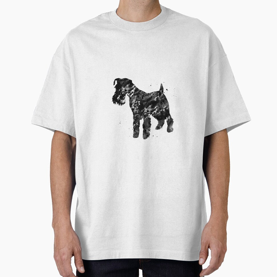 Miniature Schnauzer by Liededrom. Unisex T-shirt, Sweatshirt, Hoodie, Long Sleeve Tee - T-Shirt, Sweatshirt, Hoodie