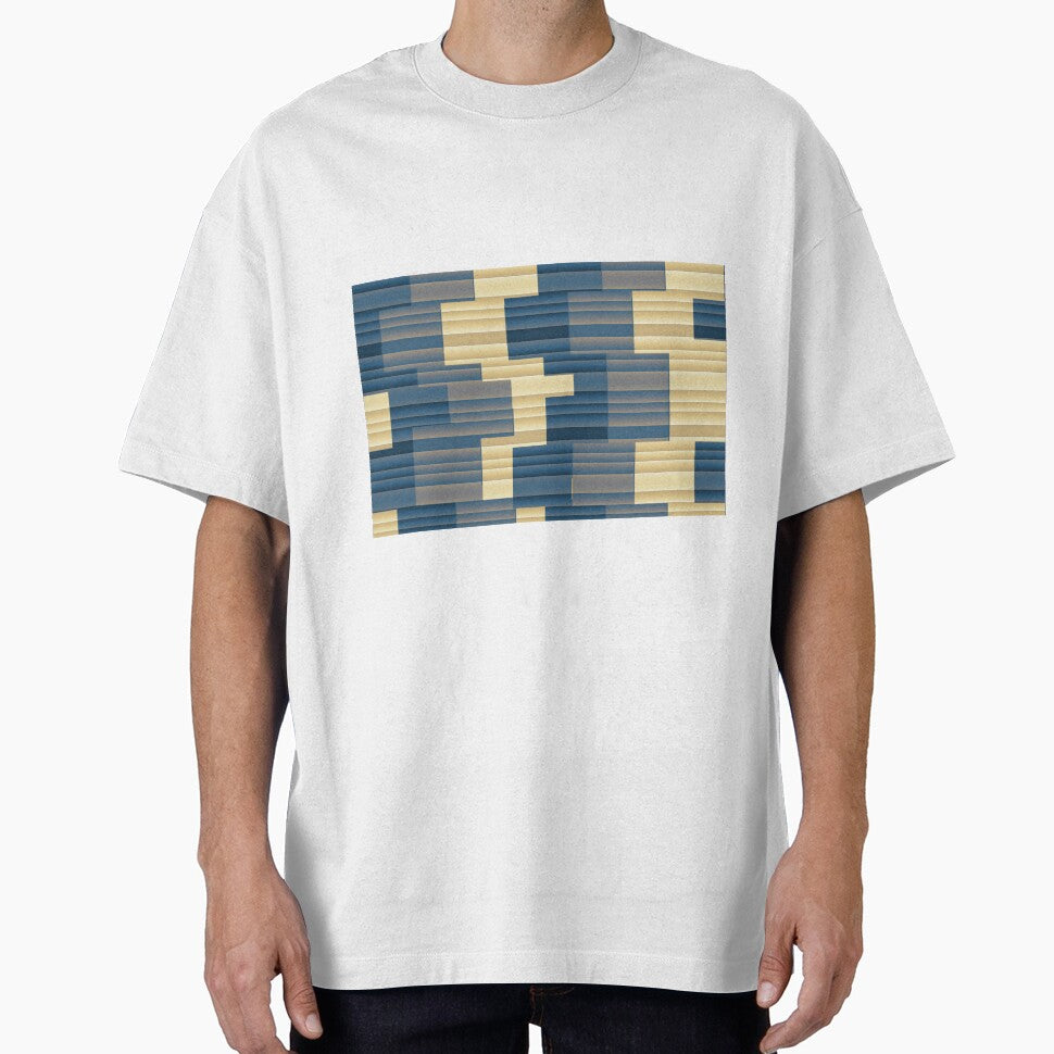 Triplay Blues-CHECKS AND SQUARES ozcushionstoo by ozcushionstoo Unisex T-shirt, Sweatshirt, Hoodie, Long Sleeve Tee - T-Shirt, Sweatshirt, Hoodie