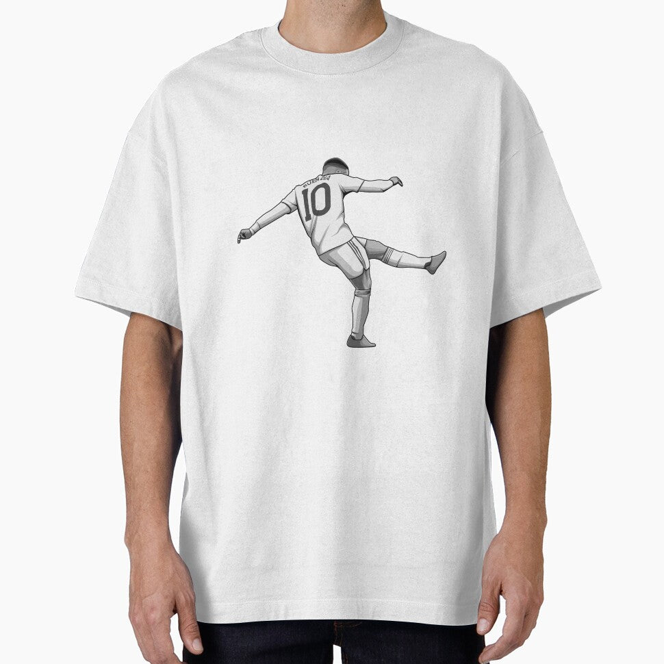 Emiliano Buendia Black and White Version by Aldduardo Unisex T-shirt, Sweatshirt, Hoodie, Long Sleeve Tee - T-Shirt, Sweatshirt, Hoodie