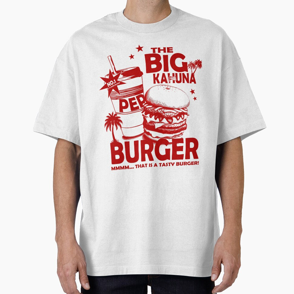 Big Kahuna Burger Red by Art-Curator Unisex T-shirt, Sweatshirt, Hoodie, Long Sleeve Tee - T-Shirt, Sweatshirt, Hoodie
