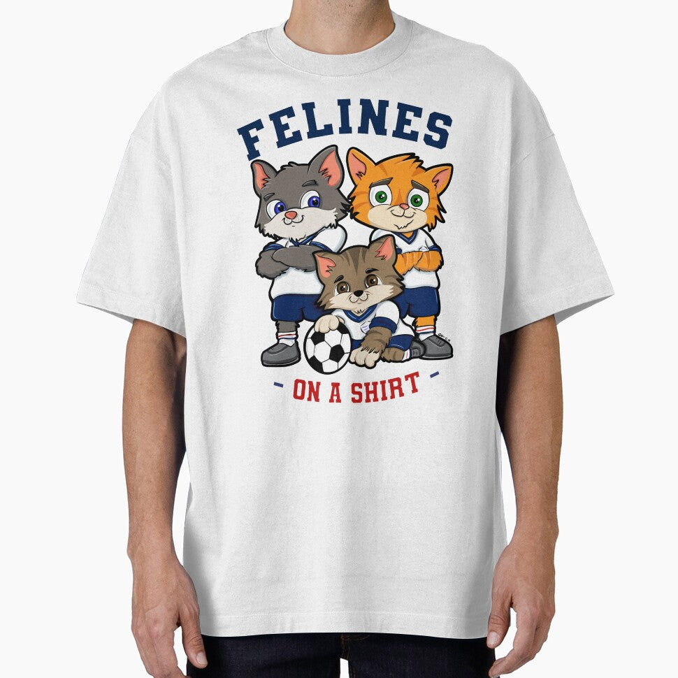 Doug Carters Felines on a Shirt by Okse Unisex T-shirt, Sweatshirt, Hoodie, Long Sleeve Tee - T-Shirt, Sweatshirt, Hoodie