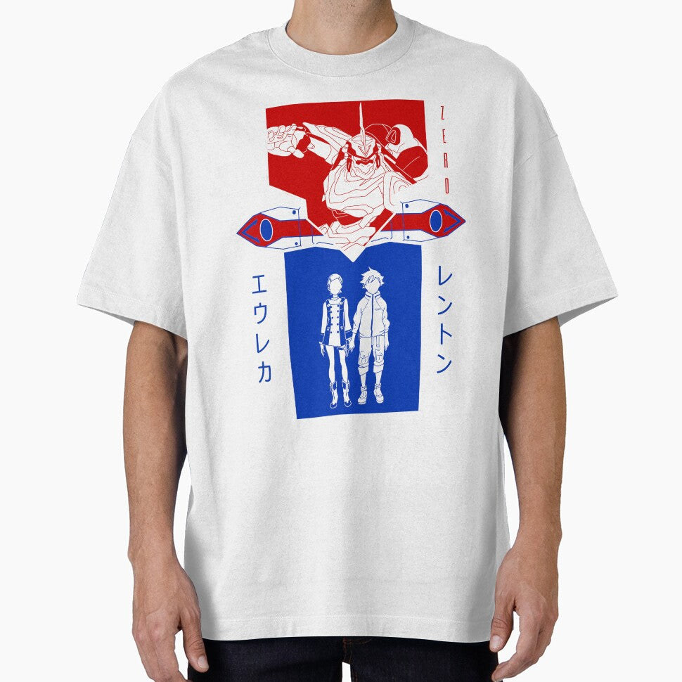 Eureka & Renton / Nirvash Zero by Ma-chan Unisex T-shirt, Sweatshirt, Hoodie, Long Sleeve Tee - T-Shirt, Sweatshirt, Hoodie