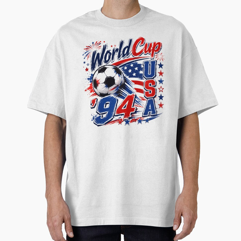World Cup USA '94 Soccer Fan American Supporter Football by HumansStuck12 Unisex T-shirt, Sweatshirt, Hoodie, Long Sleeve Tee - T-Shirt, Sweatshirt, Hoodie