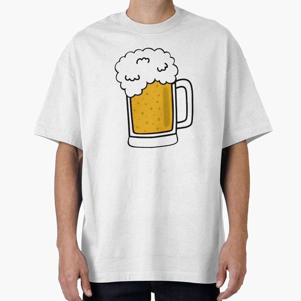 Frosty Mug Of Beer by Sartoris Art Unisex T-shirt, Sweatshirt, Hoodie, Long Sleeve Tee - T-Shirt, Sweatshirt, Hoodie