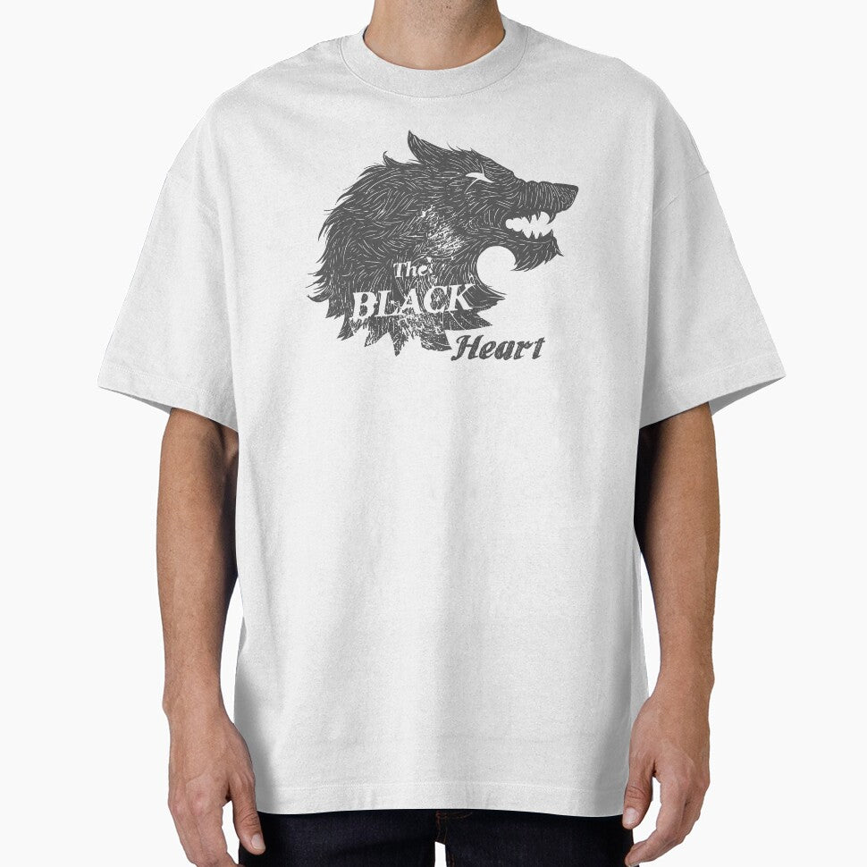 black heart (wolf) by hayrpictures Unisex T-shirt, Sweatshirt, Hoodie, Long Sleeve Tee - T-Shirt, Sweatshirt, Hoodie