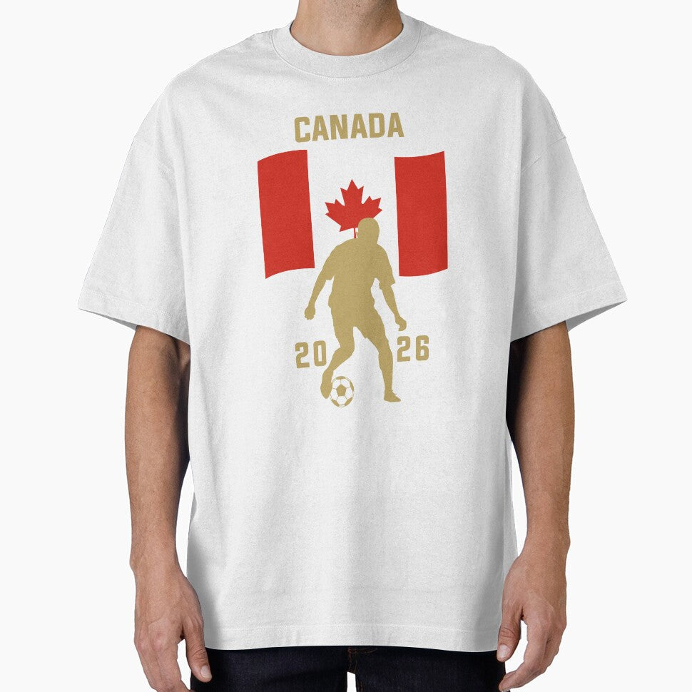 Canada - International Football by Wolagno Unisex T-shirt, Sweatshirt, Hoodie, Long Sleeve Tee - T-Shirt, Sweatshirt, Hoodie
