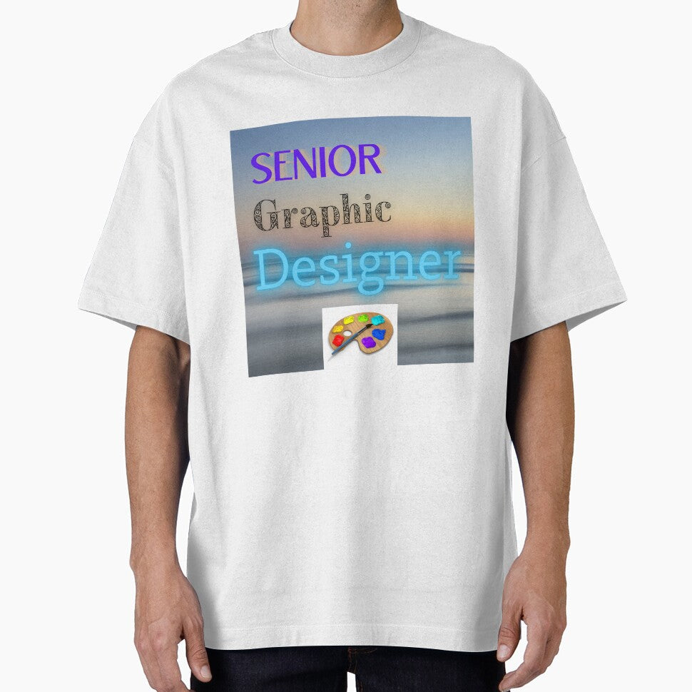 Senior Graphic Designer by trendingatees Unisex T-shirt, Sweatshirt, Hoodie, Long Sleeve Tee - T-Shirt, Sweatshirt, Hoodie