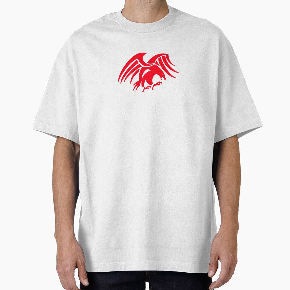 Red Flying Eagle by Mark-V-Art Unisex T-shirt, Sweatshirt, Hoodie, Long Sleeve Tee - T-Shirt, Sweatshirt, Hoodie