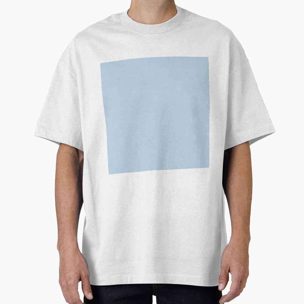PLAIN SOLID BEAU BLUE - 100 SHADES OF BLUE ON OZCUSHIONS by ozcushions Unisex T-shirt, Sweatshirt, Hoodie, Long Sleeve Tee - T-Shirt, Sweatshirt, Hoodie