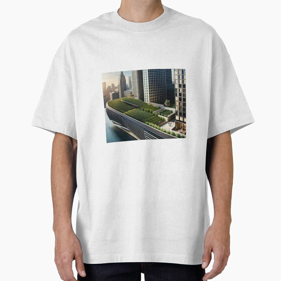 Urban Jungle - Botanical Harmony in the City by Design-Layla Unisex T-shirt, Sweatshirt, Hoodie, Long Sleeve Tee - T-Shirt, Sweatshirt, Hoodie