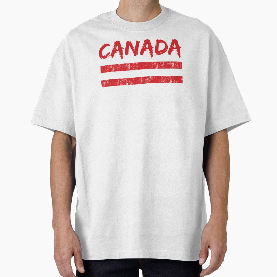 Canada National Flag by The Junto Shop Unisex T-shirt, Sweatshirt, Hoodie, Long Sleeve Tee - T-Shirt, Sweatshirt, Hoodie