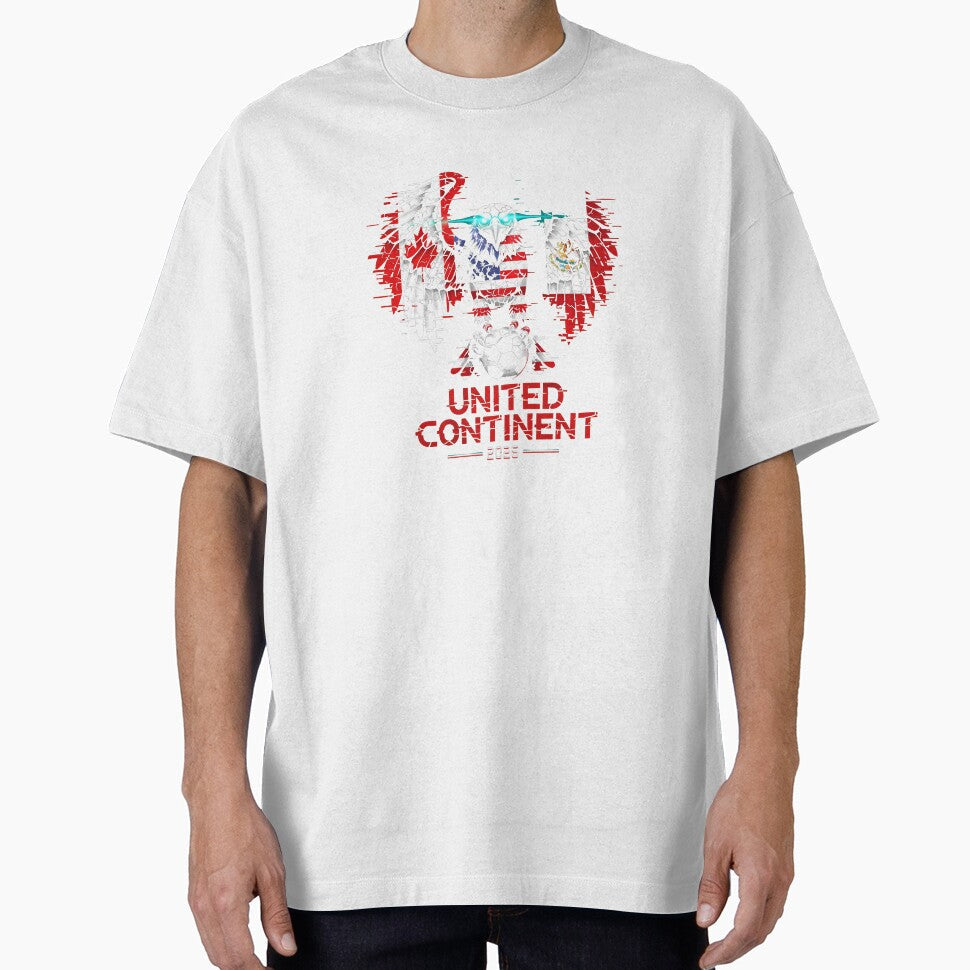 Glitched North America Eagle World Cup Soccer 2026 T-Shirt_83958408 by SubStudio97 Unisex T-shirt, Sweatshirt, Hoodie, Long Sleeve Tee - T-Shirt, Sweatshirt, Hoodie