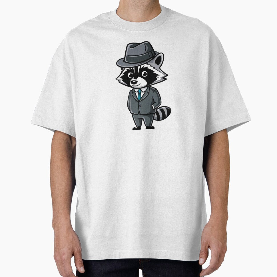Gentleman racoon by Flying Alligator Unisex T-shirt, Sweatshirt, Hoodie, Long Sleeve Tee - T-Shirt, Sweatshirt, Hoodie