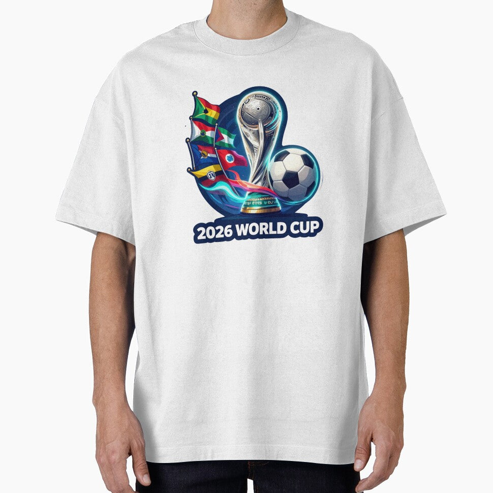 FIFA 2026 World Cup Football Logo Design by vsl363 Unisex T-shirt, Sweatshirt, Hoodie, Long Sleeve Tee - T-Shirt, Sweatshirt, Hoodie