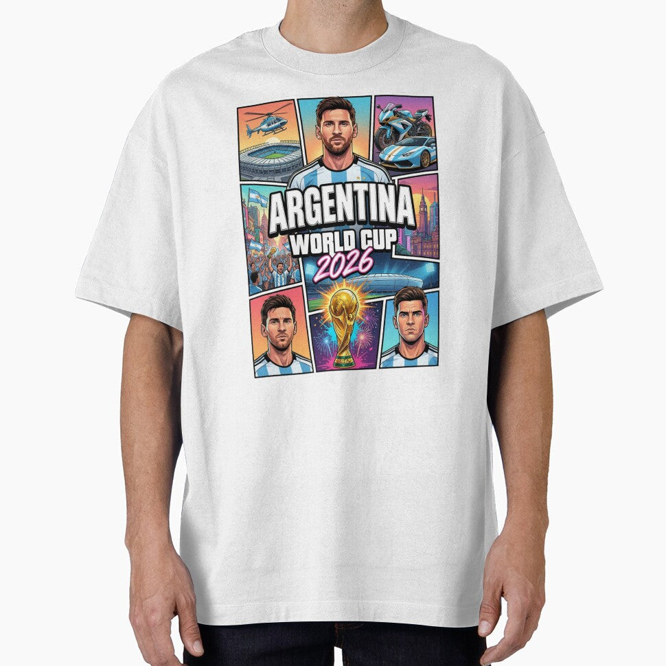 Argentina Football Club USA  World Cup 2026 by POPCulturejb Unisex T-shirt, Sweatshirt, Hoodie, Long Sleeve Tee - T-Shirt, Sweatshirt, Hoodie