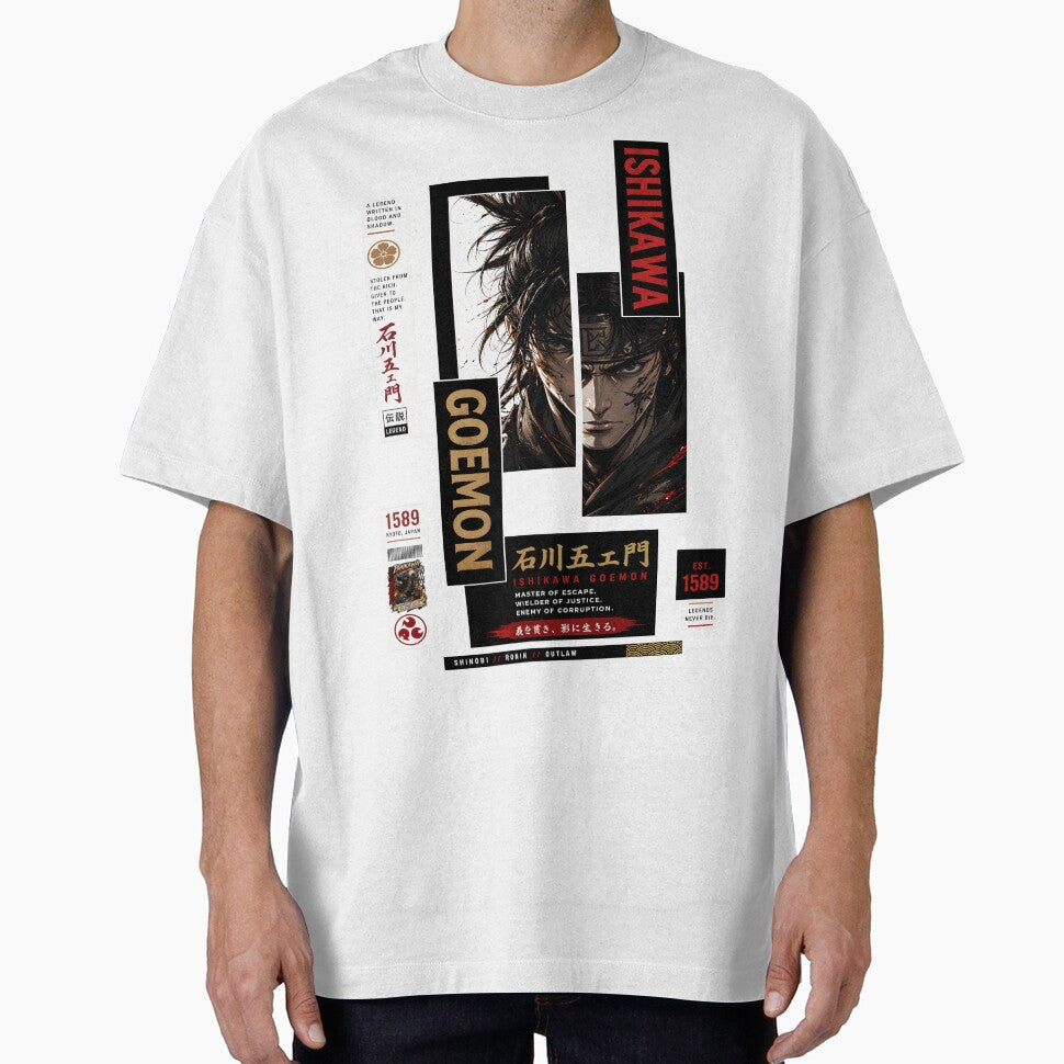 Ishikawa Goemon Master Of Escape Wielder Of Justice Enemy Of Corruption by KLERIKSTORE Unisex T-shirt, Sweatshirt, Hoodie, Long Sleeve Tee - T-Shirt, Sweatshirt, Hoodie