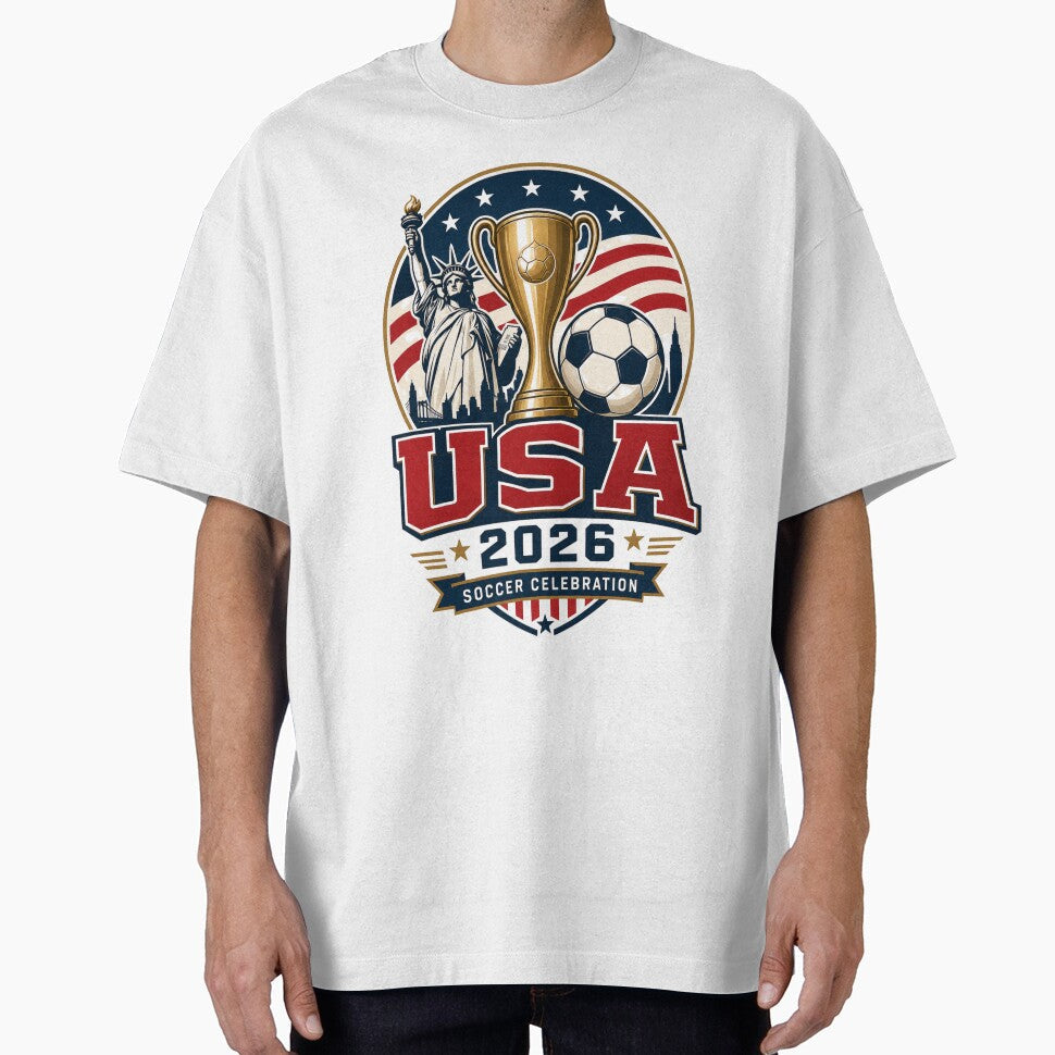 USA Soccer 2026 Cup Souvenir Design  American Game Day Fan Shirt, Hoodie, Mug & Sticker by Eclipse 3699 - T-Shirt, Sweatshirt, Hoodie
