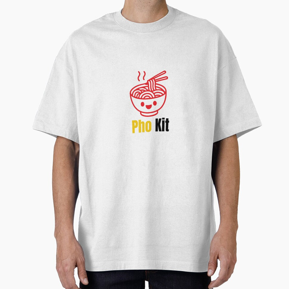 Cute Pho Noodle Bowl Kawaii Vietnamese Soup Design by luckyhue Unisex T-shirt, Sweatshirt, Hoodie, Long Sleeve Tee - T-Shirt, Sweatshirt, Hoodie