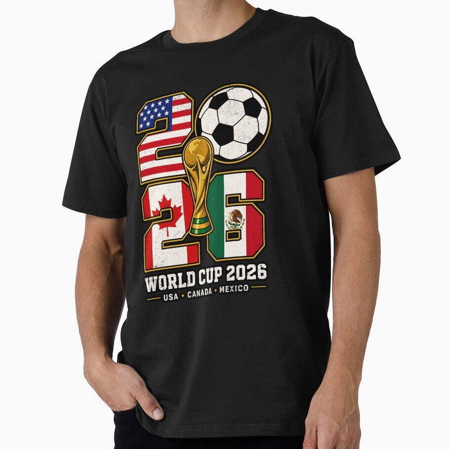 WORLD CUP 2026 - USA CANADA MEXICO | Fans and Teams for Men and Women T-shirt by wallsandpatts - T-Shirt, Sweatshirt, Hoodie