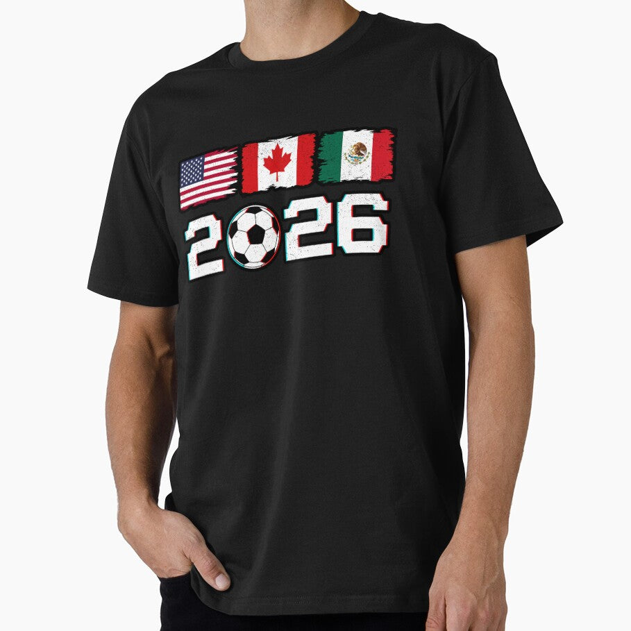 WORLD CUP 2026 - USA CANADA MEXICO 2026 | Fans and Teams for Men and Women T-shirt by wallsandpatts - T-Shirt, Sweatshirt, Hoodie