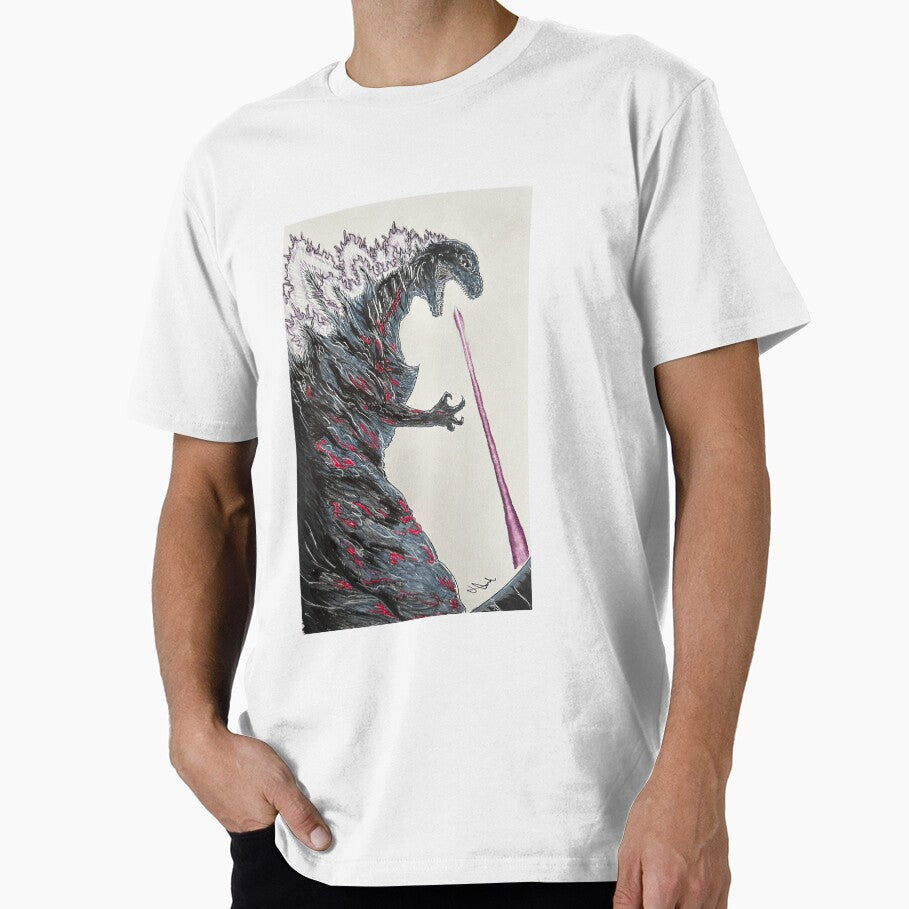 Shin Godzilla: The Silent Beam by That1AlpacaGuy Unisex T-shirt, Sweatshirt, Hoodie, Long Sleeve Tee - T-Shirt, Sweatshirt, Hoodie