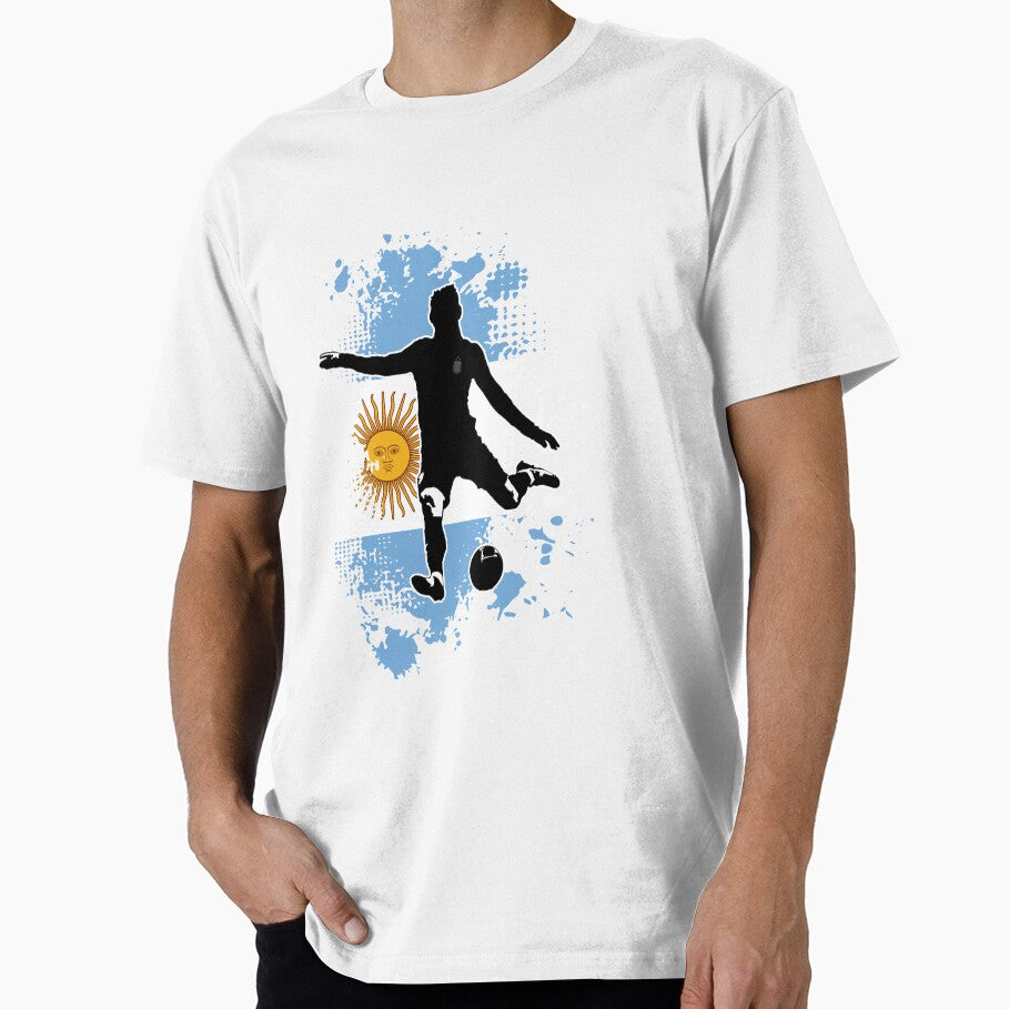 Argentina football by Apex-tees Unisex T-shirt, Sweatshirt, Hoodie, Long Sleeve Tee - T-Shirt, Sweatshirt, Hoodie