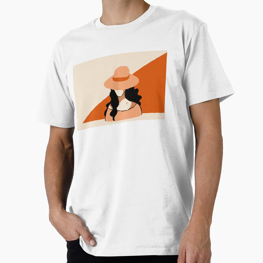 Stylish Woman Art by Rukudzow Unisex T-shirt, Sweatshirt, Hoodie, Long Sleeve Tee - T-Shirt, Sweatshirt, Hoodie