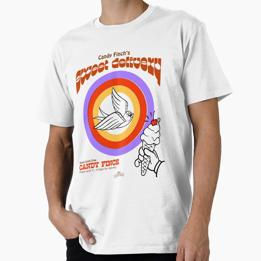 SWEET DELIVERY | Retro Cartoon Candy Bomb by FLYINGPEOPLE24 Unisex T-shirt, Sweatshirt, Hoodie, Long Sleeve Tee - T-Shirt, Sweatshirt, Hoodie